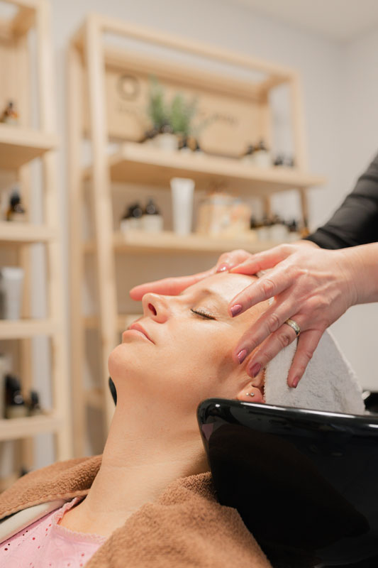 Ontspannende Head Spa