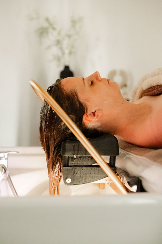Ontspannende Head Spa